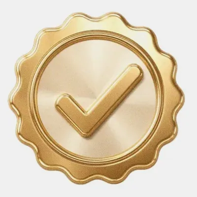Checkmark badge — Amonbet