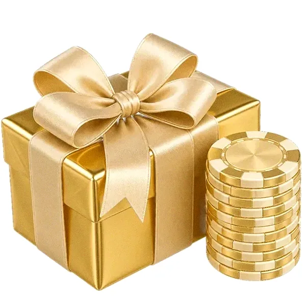 Gift box and chips — Amonbet