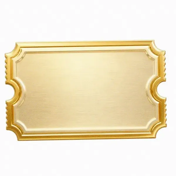 Blank ticket plaque — Amonbet