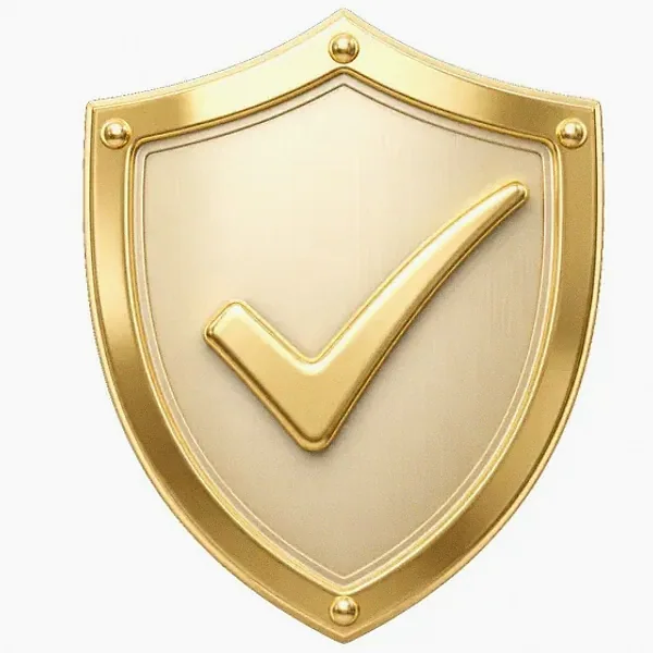 Checkmark shield — Amonbet
