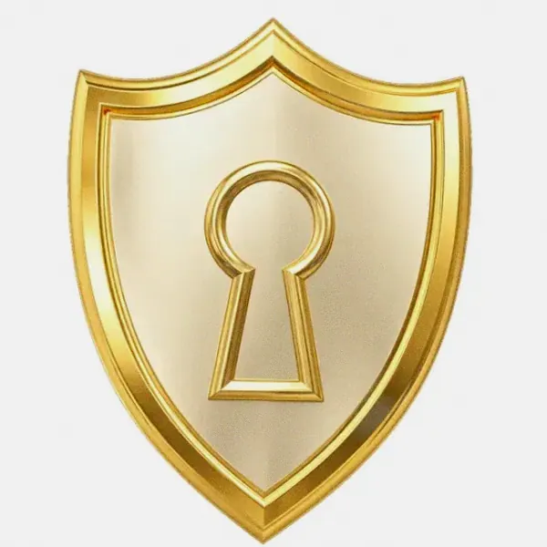 Shield with keyhole — Amonbet