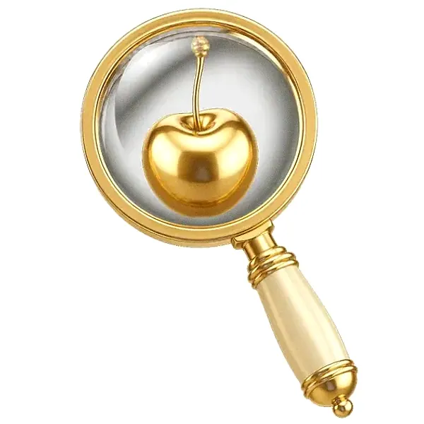 Cherry magnifying glass — Amonbet