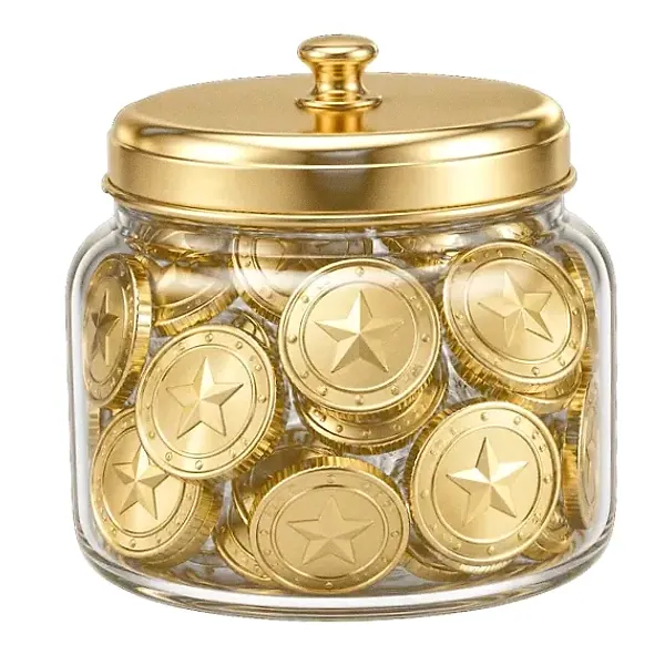 Coin-filled jar — Amonbet