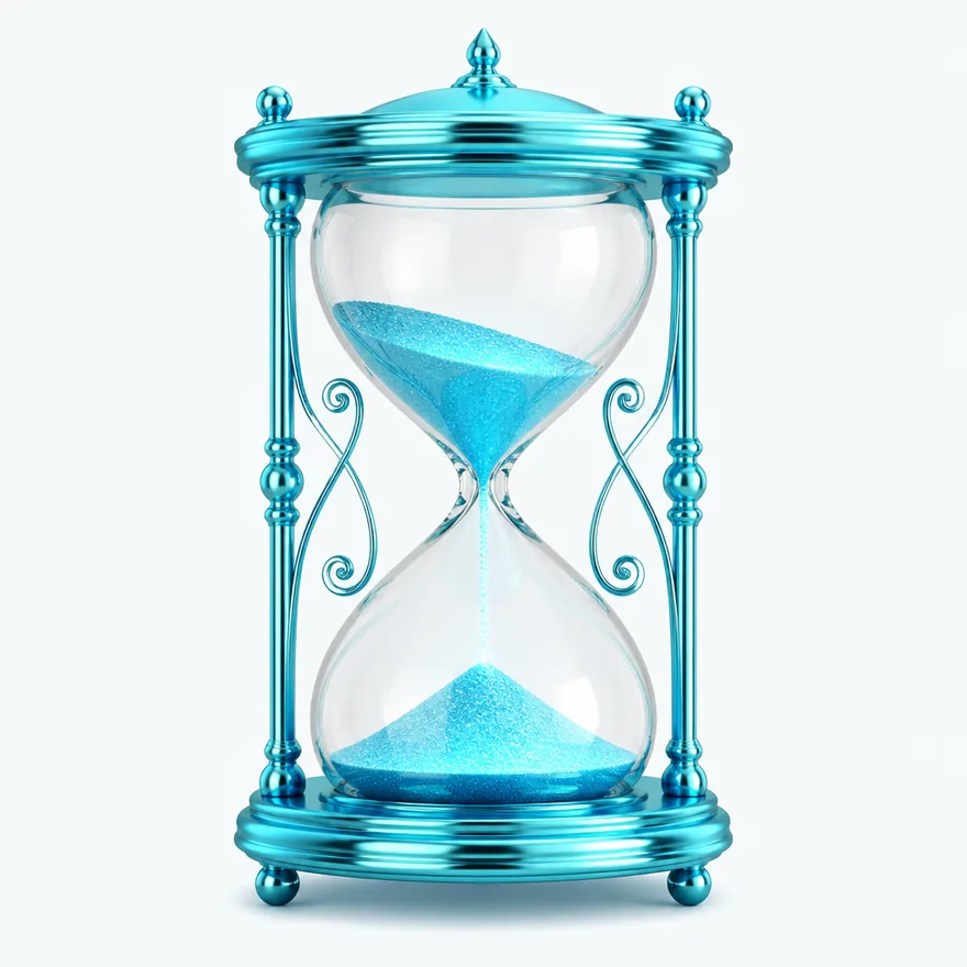 Ornate hourglass — Amonbet