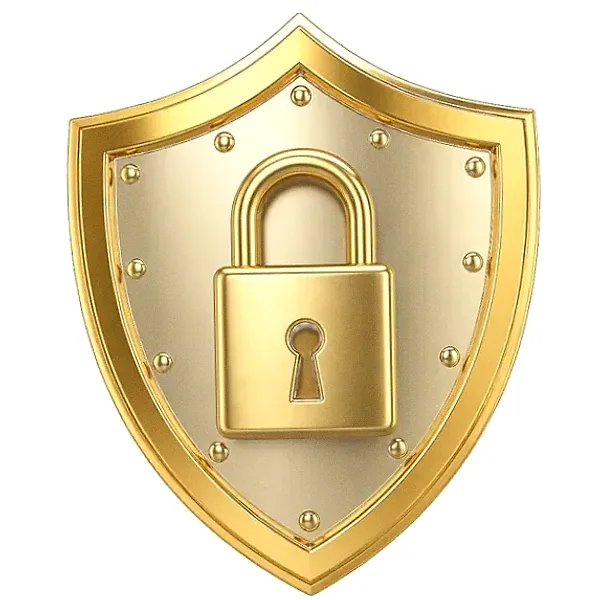 Shield with padlock — Amonbet