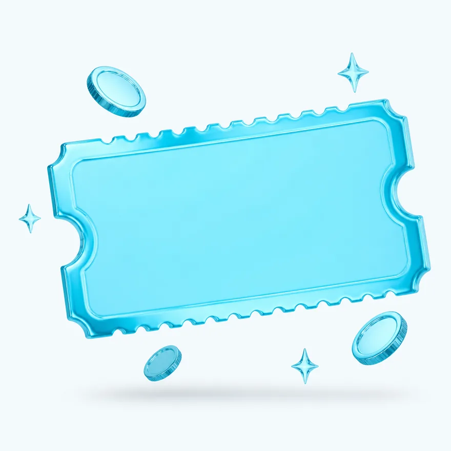 Blank coupon ticket — Amonbet