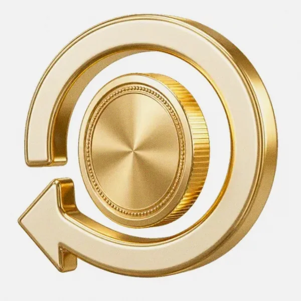 Coin with circular arrow — Amonbet
