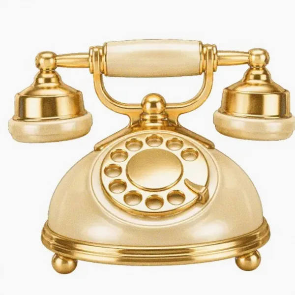Vintage rotary telephone — Amonbet